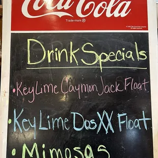 These drink specials are awesome!!