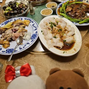 What our table looked like at the moment...