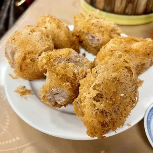 Pan Fried Taro Cakes