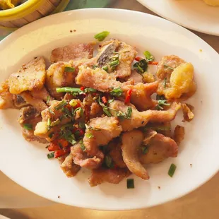 Salt and Pepper Pork Chop