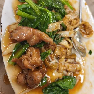 Sliced Fish and Choy Sum