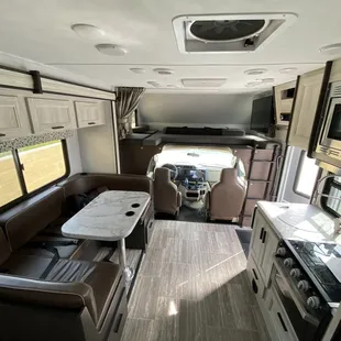 Inside of the rental