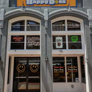 View of a side entrance