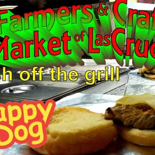 Also find Happy Dog Food Truck at the Las Cruces Farmers Market on Wed &amp; Sat