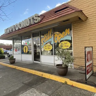 Front of the shop