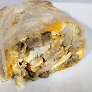 My wife normally can't eat half in one sitting but the taste was so good it gave her eating superpowers