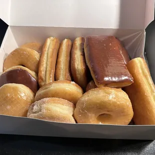 Assorted donut box