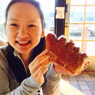 Super size bear claw ...