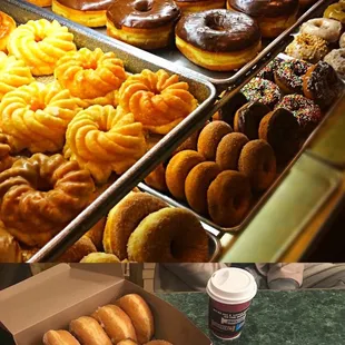 When you get a freshly baked selection -- what a treat!