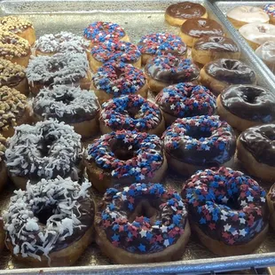 4th of July doughnuts!