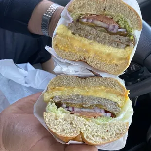Bagel Sandwiches