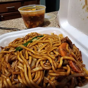 House Lo Mein, the best on the southside!!!