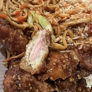 Fried garlic chicken