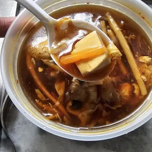 Bot and sour soup #yum #ReviewsByRL