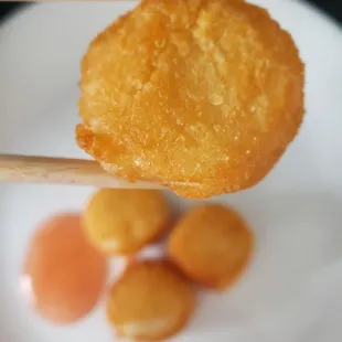 Friend scallops #yum #ReviewsByRL
