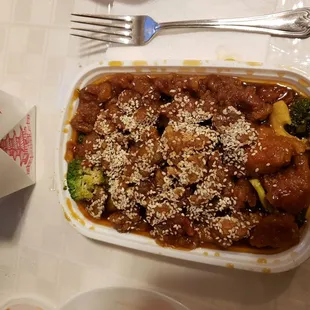 Sesame chicken