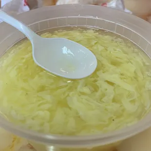 Egg drop soup