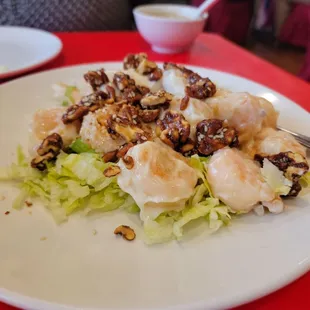 Walnut shrimp