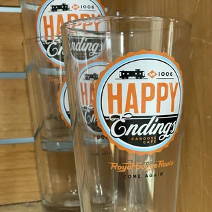 Pretty cool Happy Endings Caboose Cafe Swag!