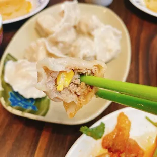 Pork and Corn Dumplings