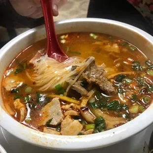 Spicy Beef Noodle Soup