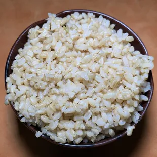 Brown Rice.