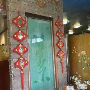 Inside nice Chinese decor
