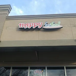 Front of the restaurant