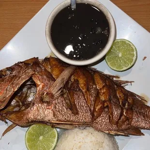 Whole Fried Snapper  - Instagram: @VeronicaTheExplorer