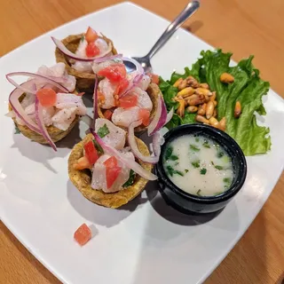 Tostones Acevichados