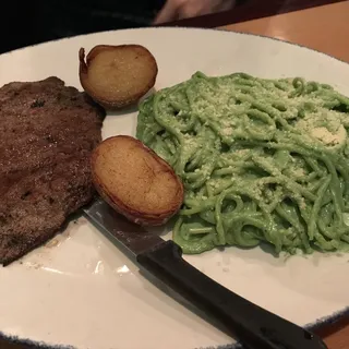 Tallarin Verde con Carne