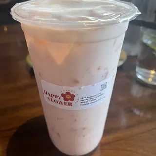 Strawberry Yogurt Milk Tea
