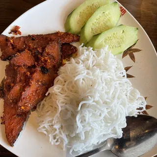 Lemongrass Fish Lunch Plate