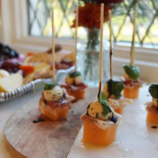 Melon Prosciutto Skewers