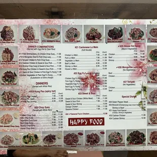 Updated menu 2024