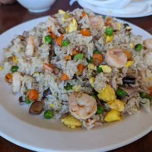 Shrimp fried rice