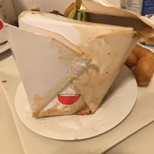 Another box so messed up it cant even be shut properly