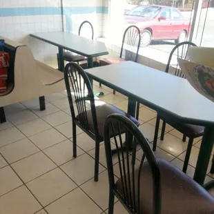 Not much room for seating