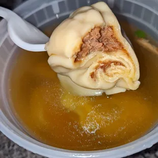 Delicious and Tasty Wonton Soup.