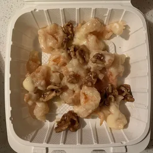 Honey Walnut Prawns