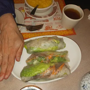 Example huge portions.