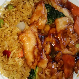 Chicken and Broccoli  $5.60