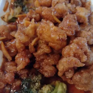 Orange chicken