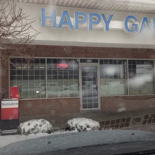 the front of the store