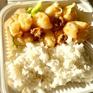 Honey Walnut Prawns
