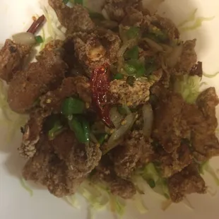 Salt and Pepper Pork Chops