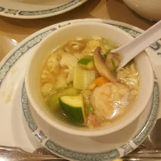 Sizzling Rice Soup