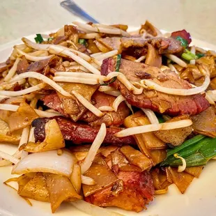Bbq pork chow fun