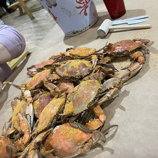 1 Dozen Crabs, 2 very happy customers!