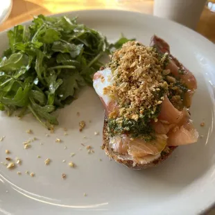 Smoked Salmon Toast